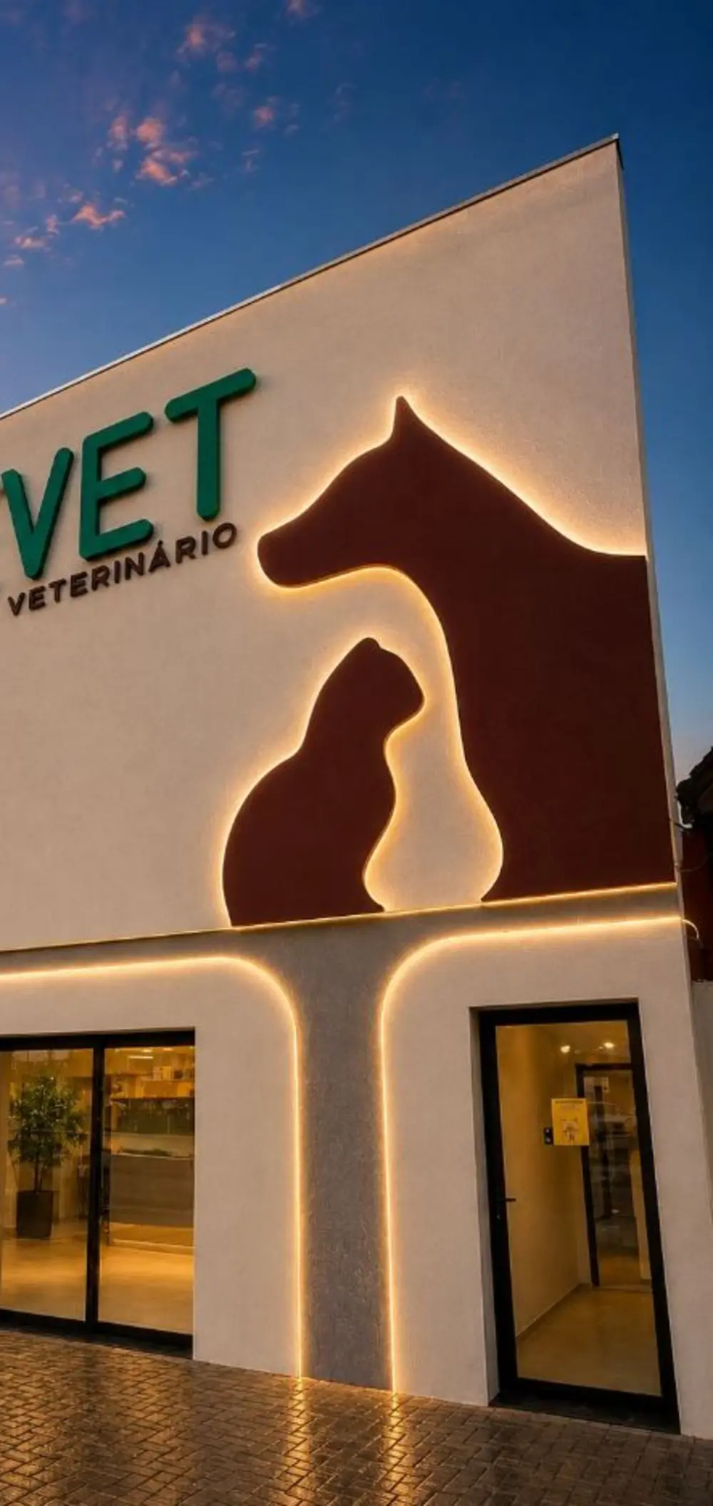 Fachada atual do Hospital Veterinário CEVET